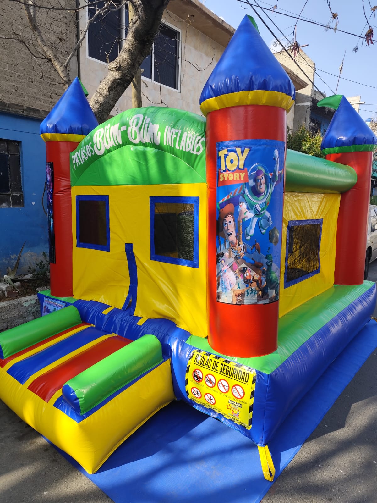Castillo Inflable Toy Story